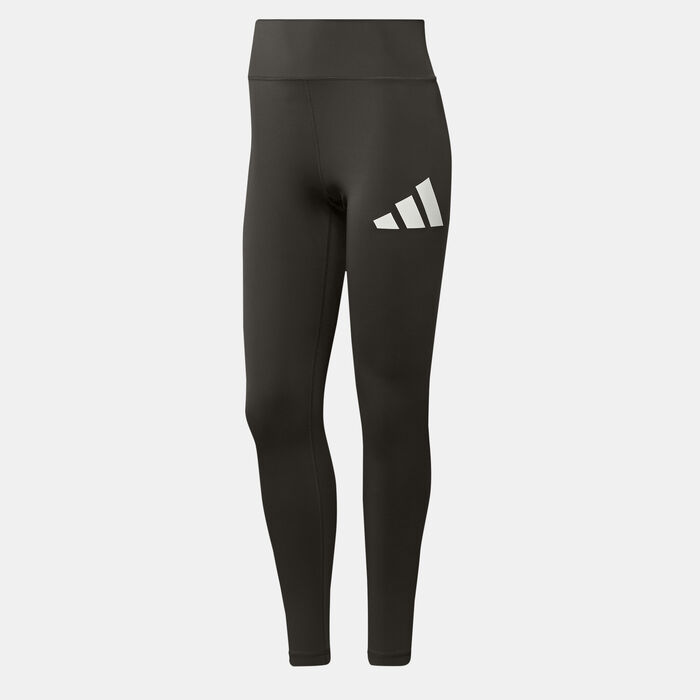 adidas Women's Train Essentials Full-Length Training Leggings Green image number 0
