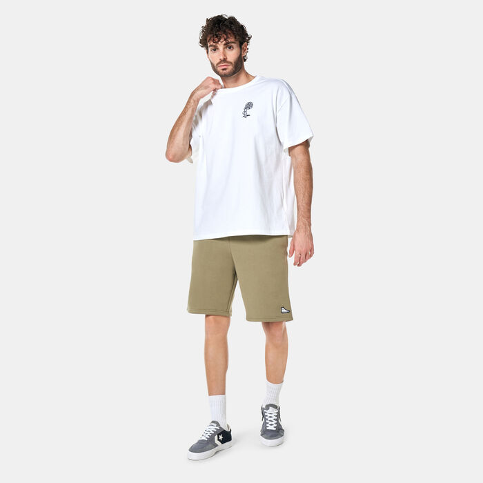 Converse Go-To Sneaker Patch Shorts Green Converse Go-To Sneaker Patch Shorts Green image number 2