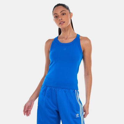 adidas Originals Women's Premium Essentials Tank Top Blue