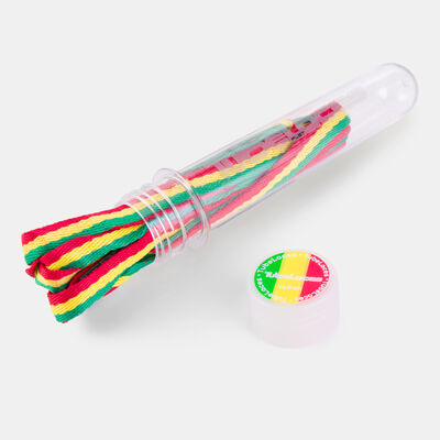 TUBELACES Flat Shoelaces (5 Pieces) Multi