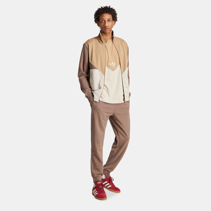 adidas Originals Men's Adicolor Track Pants Brown adidas Originals Men's Adicolor Track Pants Brown image number 2