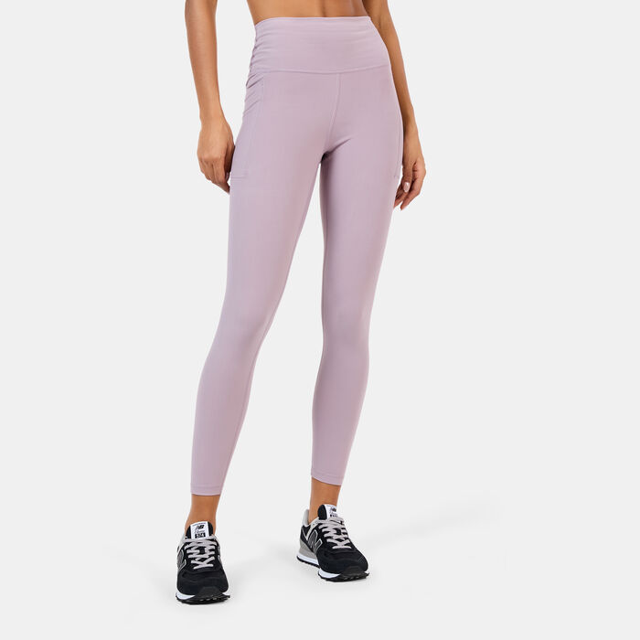 New Balance Women's NB Harmony Leggings White New Balance Women's NB Harmony Leggings White image number 1
