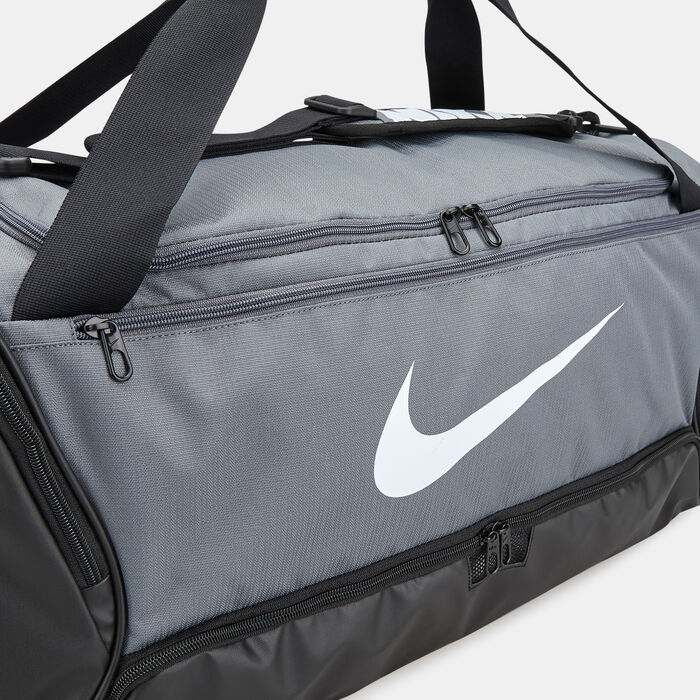 Nike Brasilia 9.5 Training Duffel Bag Grey Nike Brasilia 9.5 Training Duffel Bag Grey image number 3