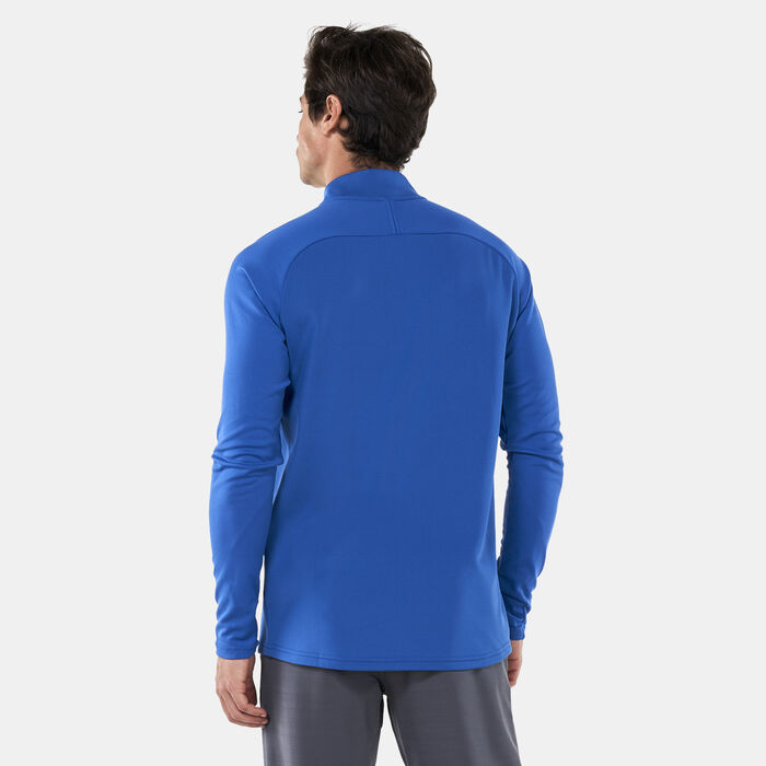 Nike Men's Dri-FIT Academy Football Drill Top Blue image number 1