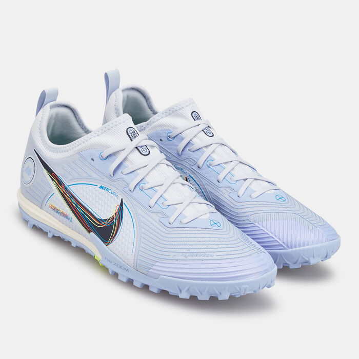 Nike Men's Mercurial Air Zoom Vapor 14 Pro Turf Ground Football Shoe Grey Nike Men's Mercurial Air Zoom Vapor 14 Pro Turf Ground Football Shoe Grey image number 2