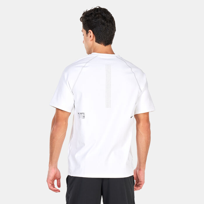 Nike Men's Dri-FIT ADV A.P.S. Fitness T-Shirt White image number 1