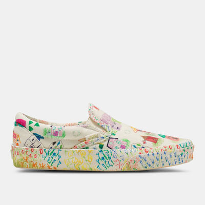Vans Women's Vault x Collina Strada Classic Slip-On Shoes Multi