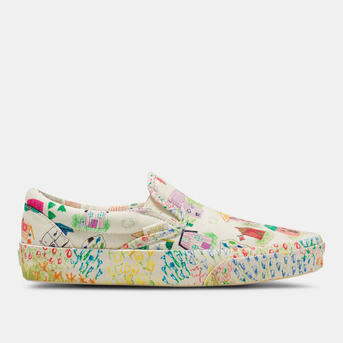 Vans Women's Vault x Collina Strada Classic Slip-On Shoes Multi image number 0