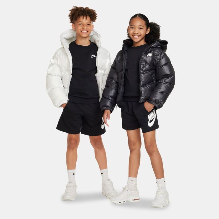 Nike Kids' Sportswear Club Fleece Shorts Black Nike Kids' Sportswear Club Fleece Shorts Black image number 2