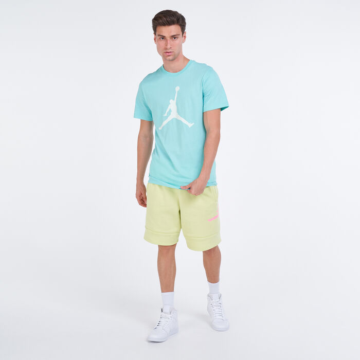 Nike Men's Jumpman Crew T-Shirt Green Nike Men's Jumpman Crew T-Shirt Green image number 2