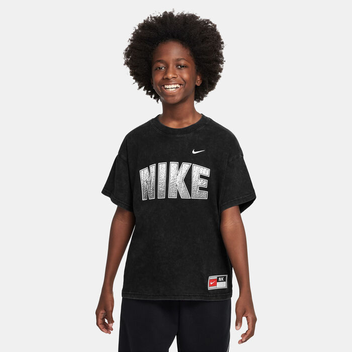 Nike Kids' Sportswear T-Shirt Black Nike Kids' Sportswear T-Shirt Black image number 0