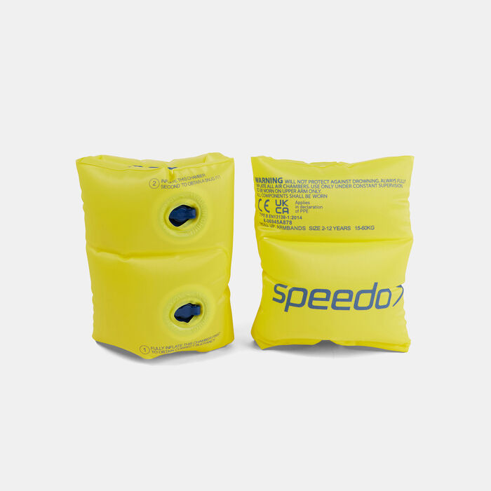 Speedo Kids' Swimming Roll Up Armbands yellow Speedo Kids' Swimming Roll Up Armbands yellow image number 1