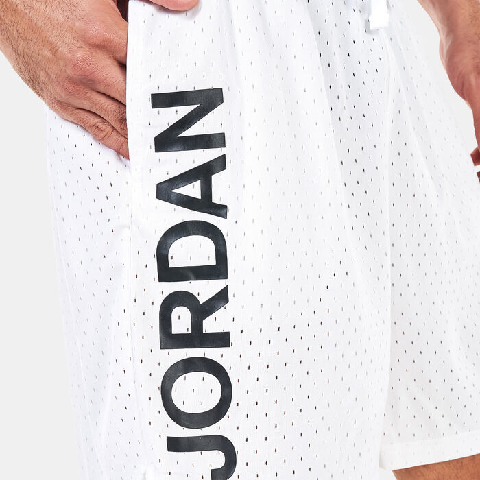 Jordan Men's Dri-FIT Sport BC Mesh Graphic Shorts White image number 3
