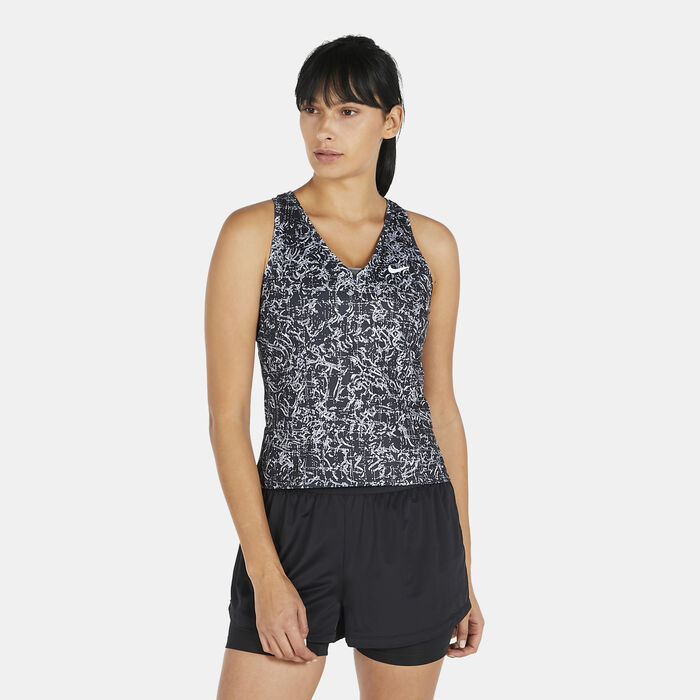 Nike Women's Court Victory Tank Top Black Nike Women's Court Victory Tank Top Black image number 0