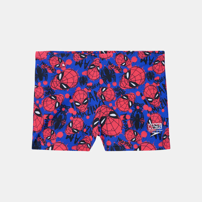 Speedo Kids' Spider-Man Digital Allover Aquashorts Blue image number 0