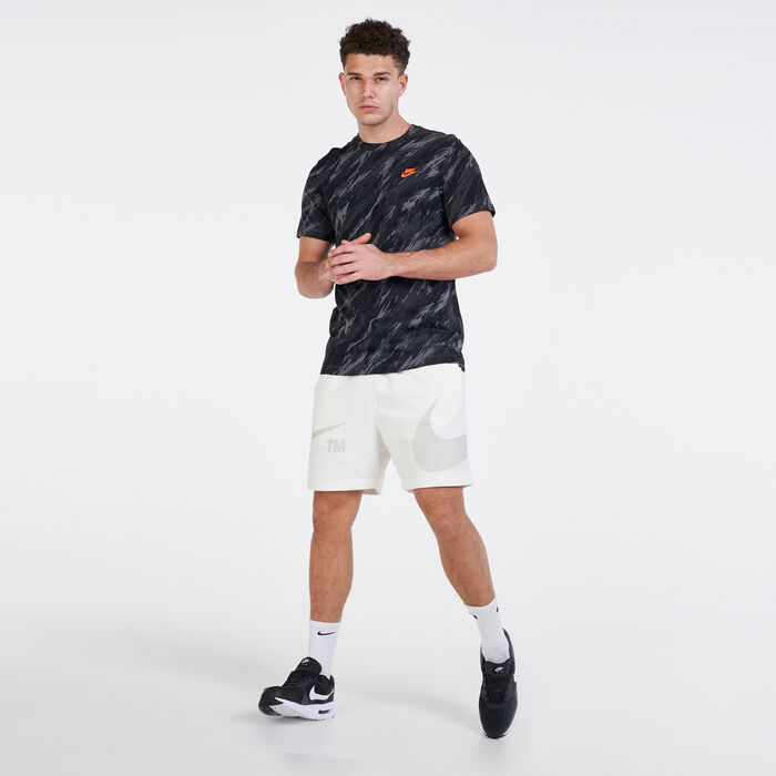 Nike Men's Sportswear Essential Allover Print T-Shirt Grey Nike Men's Sportswear Essential Allover Print T-Shirt Grey image number 2