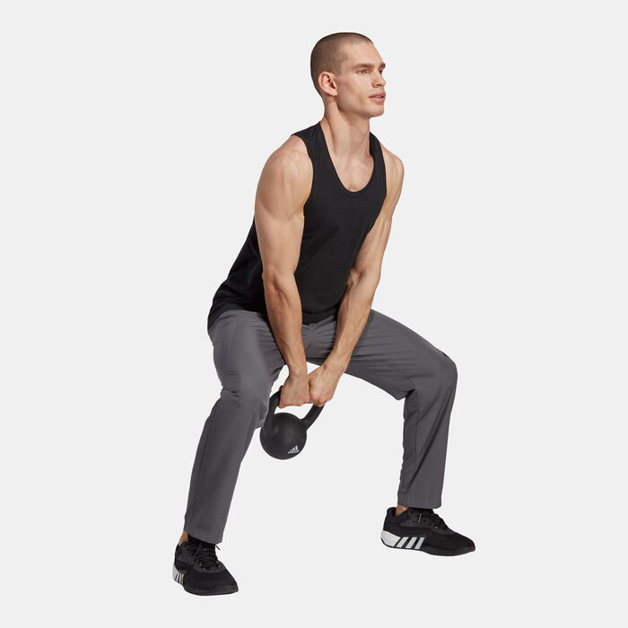 adidas Men's AEROREADY Designed For Movement Training Pant Grey adidas Men's AEROREADY Designed For Movement Training Pant Grey image number 2