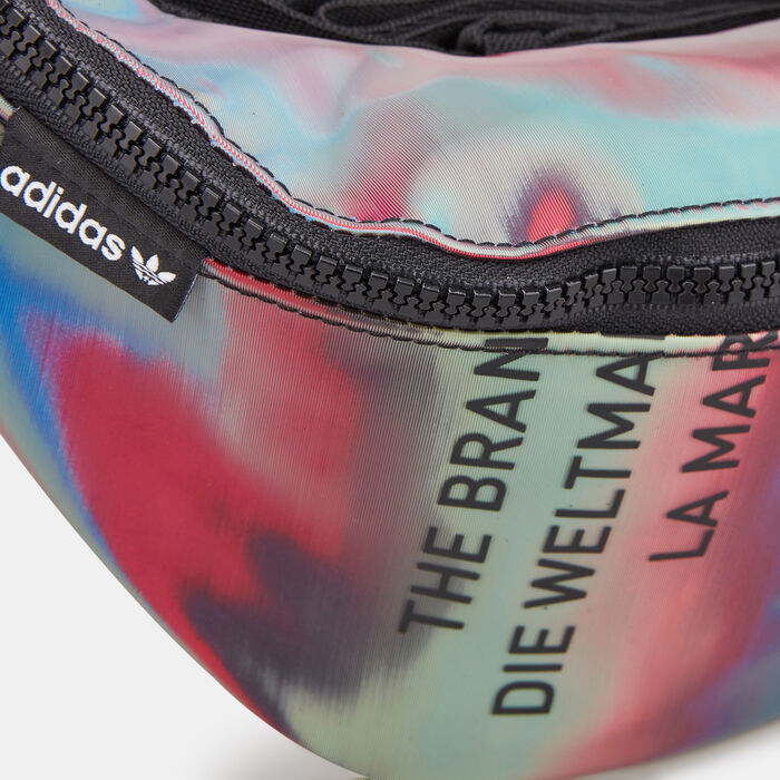 adidas Allover Print Waist Bag Multi image number 3