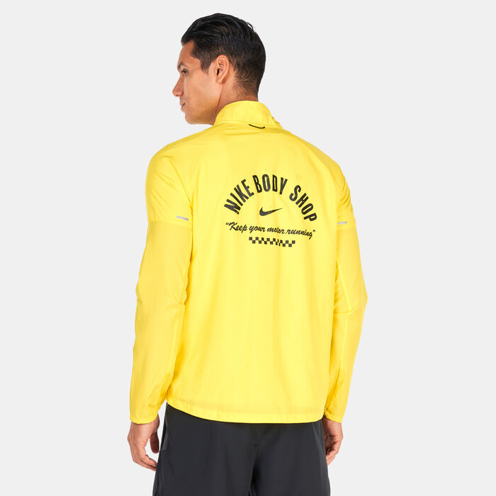 Nike Men's Dri-FIT Miler Jacket yellow Nike Men's Dri-FIT Miler Jacket yellow image number 1