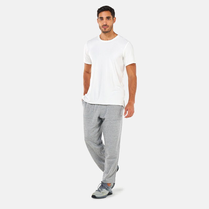 Nike Men's Yoga French Terry Pants Black Nike Men's Yoga French Terry Pants Black image number 2