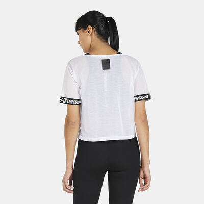 EA7 Emporio Armani Women's Training Top and T-Shirt Set White