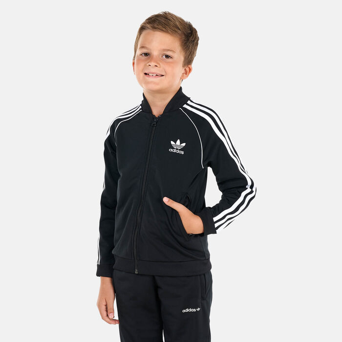 adidas Originals Kids’ Adicolor SST Track Jacket Black image number 0