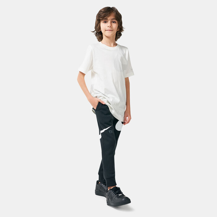 Nike Kids' Sportswear Swoosh T-Shirt White Nike Kids' Sportswear Swoosh T-Shirt White image number 2