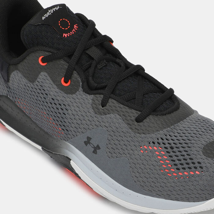 Under Armour UA Spawn 4 Shoe Grey Under Armour UA Spawn 4 Shoe Grey image number 4