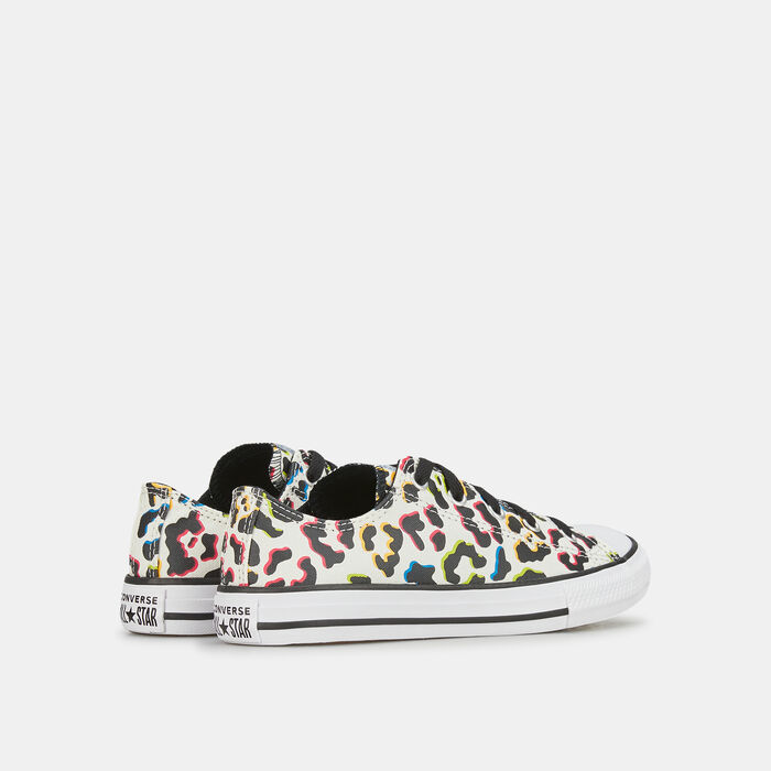 Converse Kids' Chuck Taylor All Star Leopard Print Canvas Unisex Shoe White image number 2
