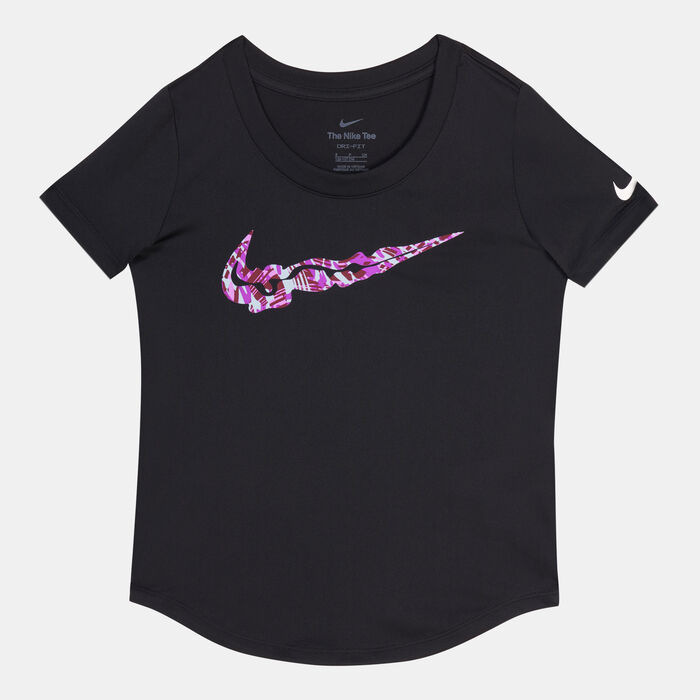 Nike Kids' Dri-FIT Scoop SE+ T-Shirt Black Nike Kids' Dri-FIT Scoop SE+ T-Shirt Black image number 0