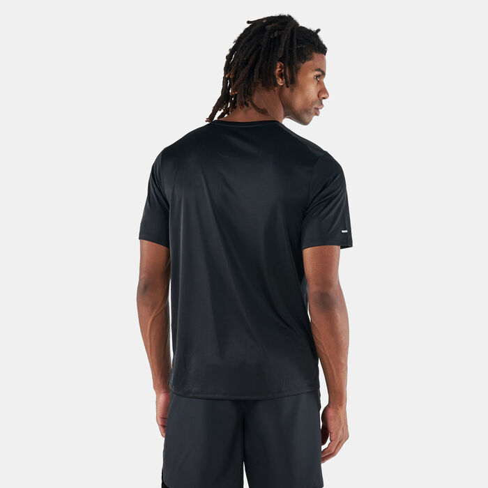 Nike Men's Dri-FIT Wild Run Miler T-Shirt Black Nike Men's Dri-FIT Wild Run Miler T-Shirt Black image number 1