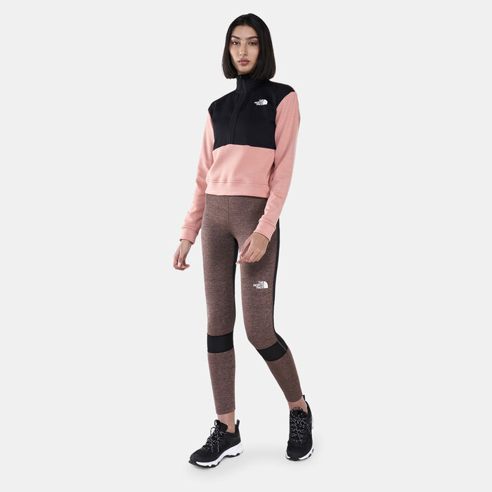 The North Face Women's Mountain Athletics Leggings Pink The North Face Women's Mountain Athletics Leggings Pink image number 2