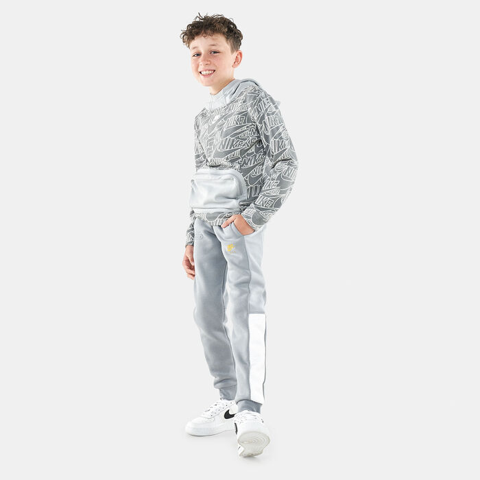 Nike Kids' Sportswear French Terry Hoodie Grey Nike Kids' Sportswear French Terry Hoodie Grey image number 2