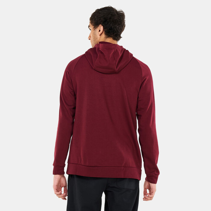 Nike Men's Dri-FIT Swoosh Hoodie Maroon image number 1