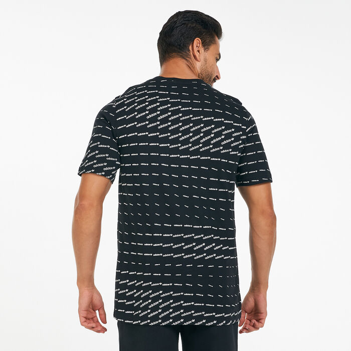 adidas Men's Graphics Monogram T-Shirt Black adidas Men's Graphics Monogram T-Shirt Black image number 1