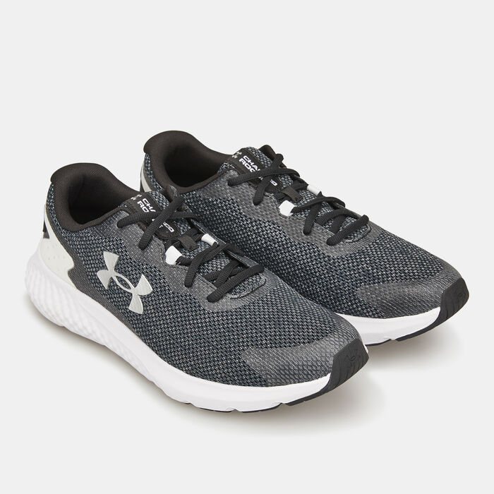 Under Armour Men's UA Charged Rogue 3 Knit Running Shoe Black Under Armour Men's UA Charged Rogue 3 Knit Running Shoe Black image number 1