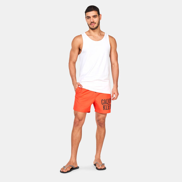 Calvin Klein Men's Intense Power Swimming Shorts Red Calvin Klein Men's Intense Power Swimming Shorts Red image number 2