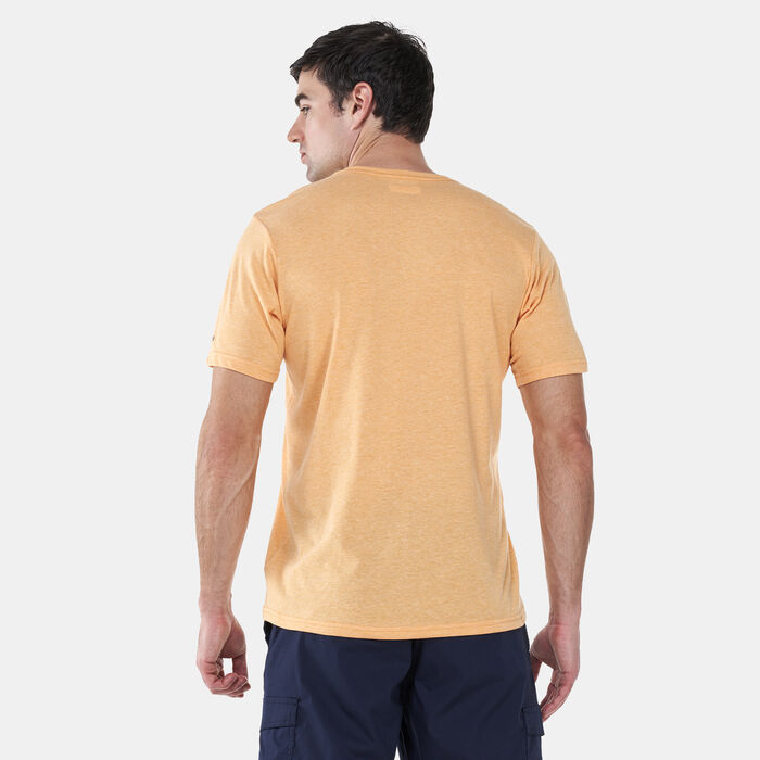 Columbia Men's Bluff Mesa™ II Graphic T-Shirt yellow Columbia Men's Bluff Mesa™ II Graphic T-Shirt yellow image number 1