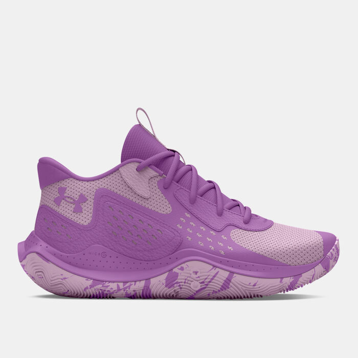 Under Armour Jet '23 Basketball Shoes Purple image number 0