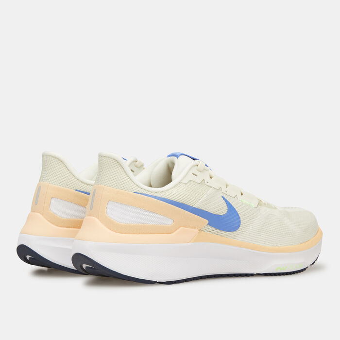 Nike Women's Air Zoom Structure 25 Shoe Beige Nike Women's Air Zoom Structure 25 Shoe Beige image number 3