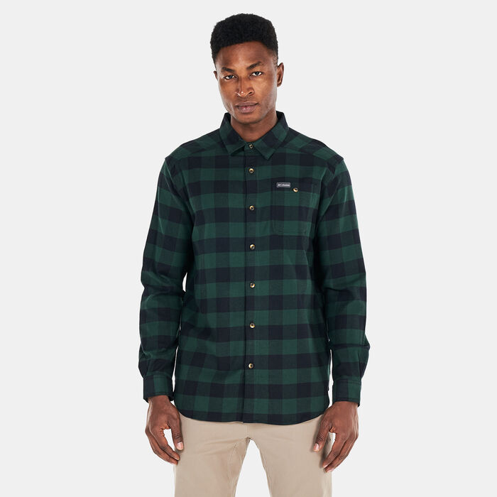 Columbia Men's Cornell Woods™ Flannel Shirt Green Columbia Men's Cornell Woods™ Flannel Shirt Green image number 0