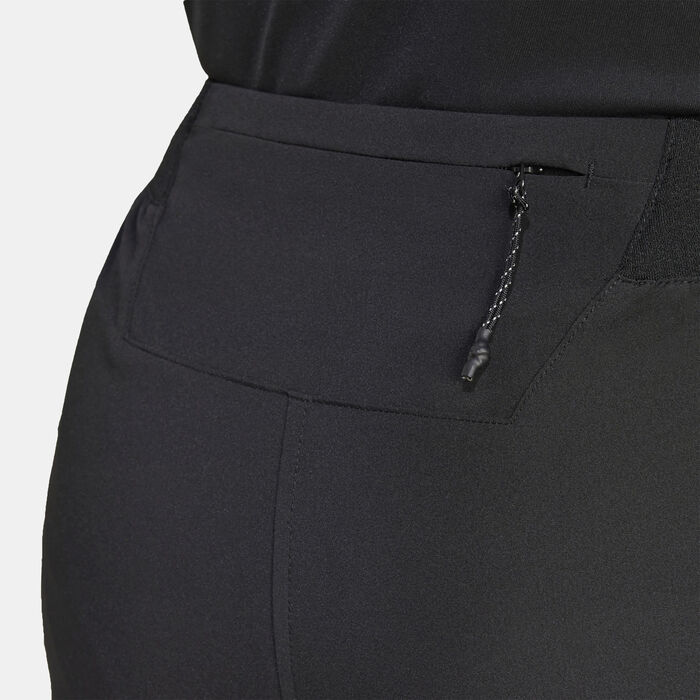 adidas Men's Two-in-One HIIT Training Shorts Black image number 3