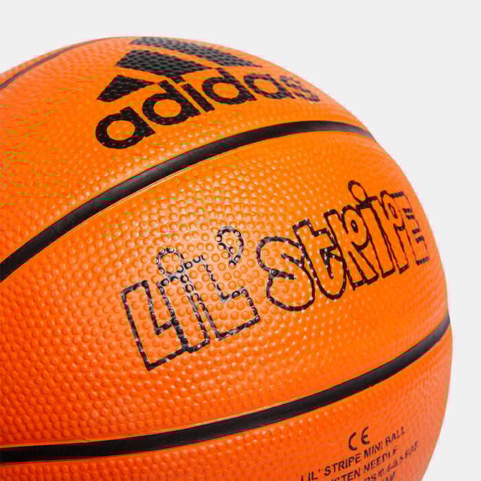 adidas Kids' Lil' Stripe Mini Basketball Brown adidas Kids' Lil' Stripe Mini Basketball Brown image number 3