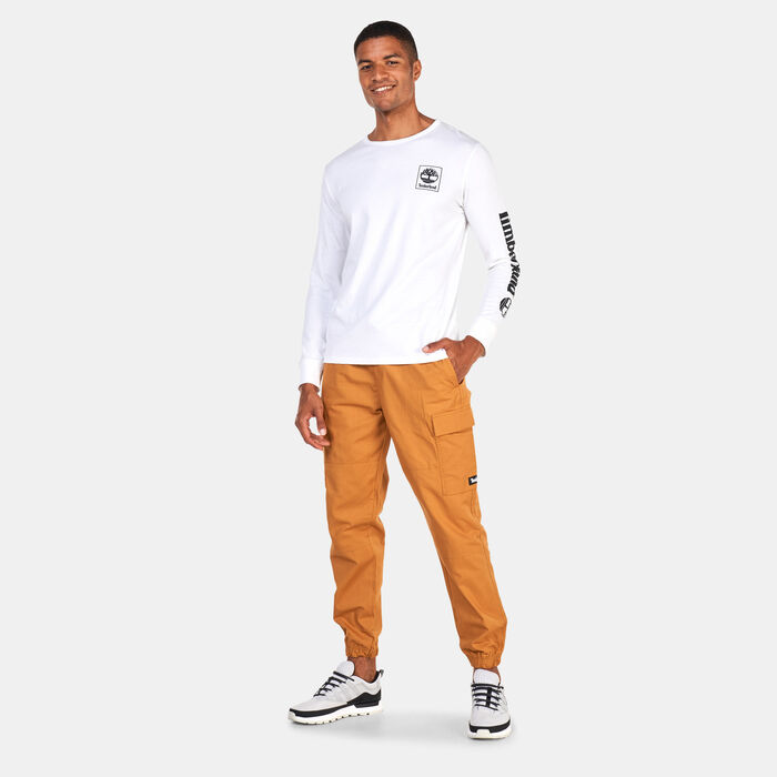 Timberland Men's Utility Cargo Joggers Brown Timberland Men's Utility Cargo Joggers Brown image number 2