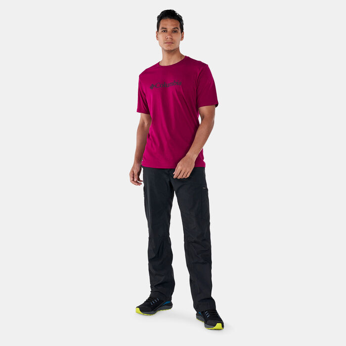 Columbia Men's CSC Basic Logo T-Shirt Red Columbia Men's CSC Basic Logo T-Shirt Red image number 2