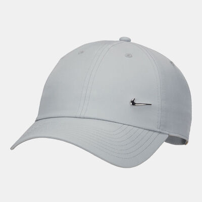 Nike Unisex Heritage86 Metal Swoosh Cap Grey