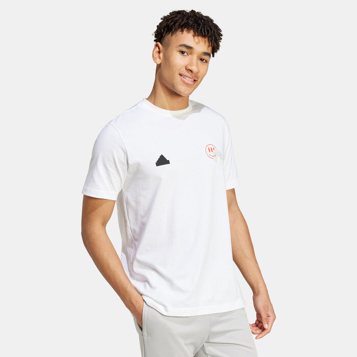 adidas Men's House of Tiro Summer Graphic T-Shirt White adidas Men's House of Tiro Summer Graphic T-Shirt White image number 2