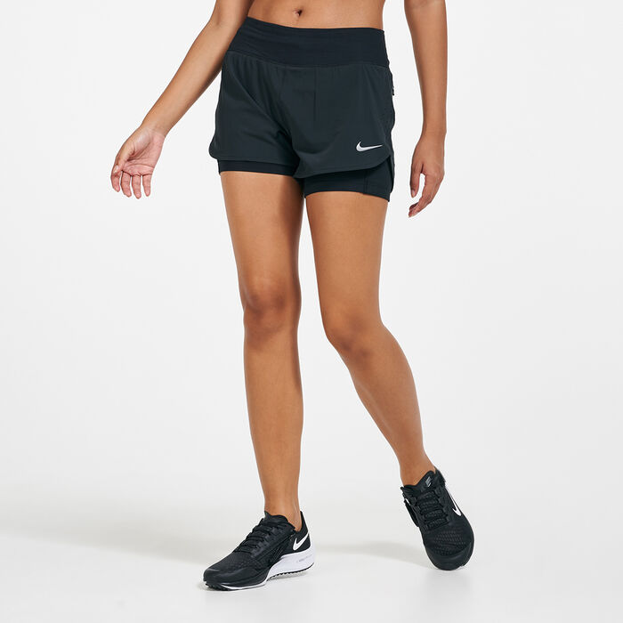 Nike Women's Eclipse Shorts Black Nike Women's Eclipse Shorts Black image number 0