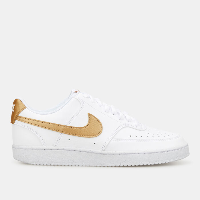 Nike Women's Court Vision Low Next Nature Shoes White Nike Women's Court Vision Low Next Nature Shoes White image number 0