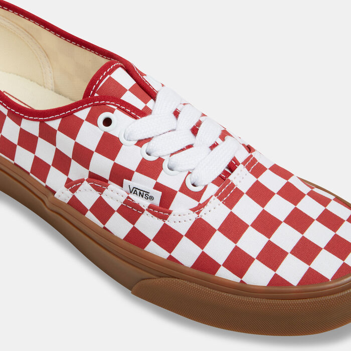 Vans Authentic Unisex Shoes Red image number 3